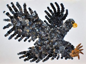 Eagle watercolor painting