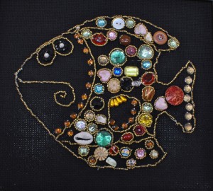 Fish watercolor painting