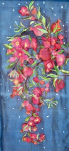 Flowers watercolor painting
