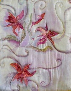 Flowers watercolor painting